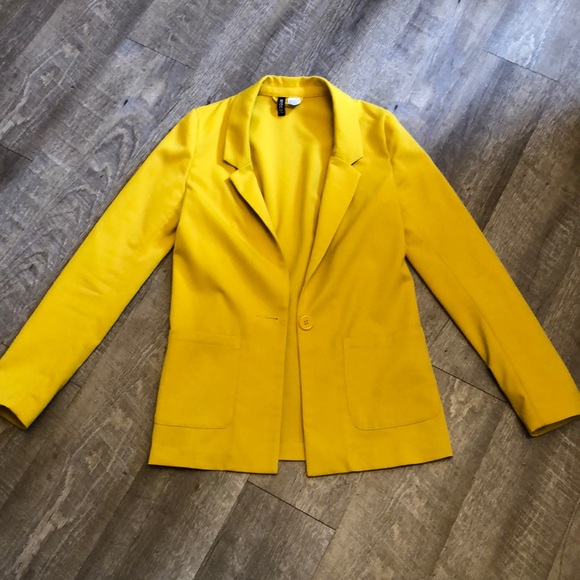 Divided Jackets & Blazers - Yellow Blazer